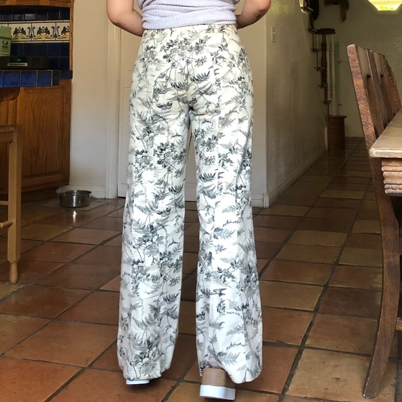 Express Pants - Express | Beautiful nature printed tie pants